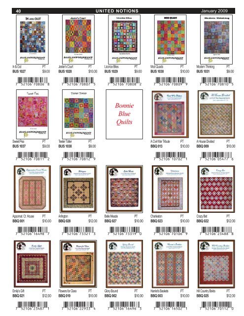 view PDF version - Moda Fabrics