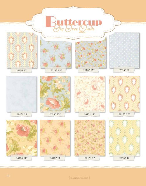 Buttercup - Moda Fabrics