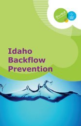 Idaho Backflow Prevention - United Water