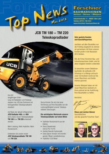 JCB TM 180 - Forschner BAUMASCHINEN