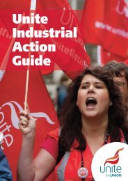 Guide to taking industrial action - Unite the Union