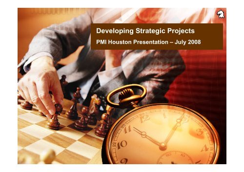 Developing Strategic Projects - Project Executive Group