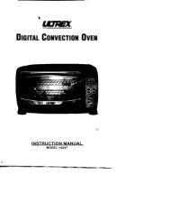 Convection Ultrex Oven model 14247 - back home