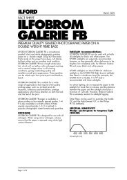 ILFOBROM GALERIE FB glossy paper - Ilford