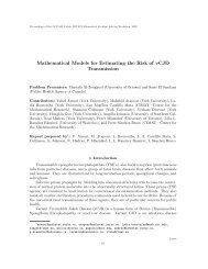 Mathematical Models for Estimating the Risk of vCJD Transmission