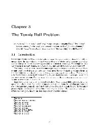 hap te r 3 h e i s B all P robl em