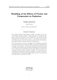 Modelling of the Effects of Friction and Compression on Explosives