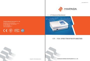 UV / VIS SPECTROPHOTOMETER - Optima Scientific