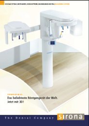 Der ORTHOPHOS XG 3D - 3d-roentgen.ch