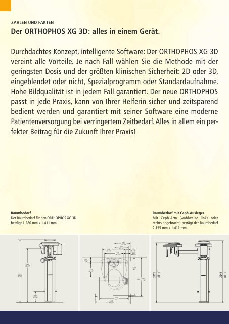 Der ORTHOPHOS XG 3D - 3d-roentgen.ch