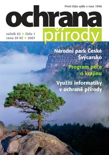 NÃ¡rodnÃ­ park ÄeskÃ© Å vÃ½carsko - Äasopis Ochrana pÅÃ­rody