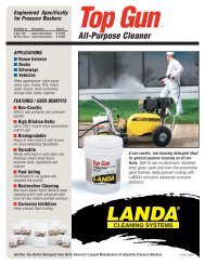 Landa - VHP Series Hot Water Electric LP Gas Heated Pressure Washer