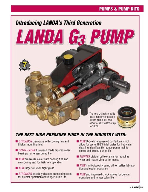 landa g3 pump