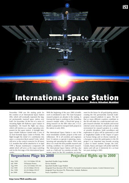 Bestellen Sie diesen Satelliten- Newsletter! - TELE-satellite ...