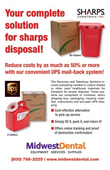Your complete solution for sharps disposal!