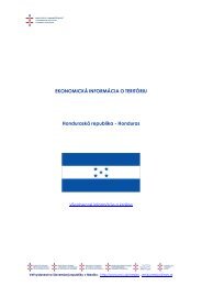 Honduras - Ministerstvo zahraniÄnÃ½ch vecÃ­ SR