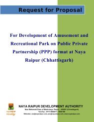 Section 1 RFP - for Amusement and Recreational ... - Naya Raipur