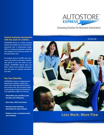 AUTOSTORE Express - NewWave Technologies Inc.