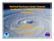 Along- and Cross-Track Errors - National Hurricane Center