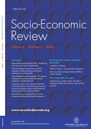 Front Matter (PDF) - Socio-Economic Review - Oxford Journals