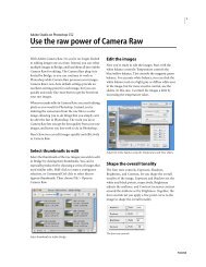 Use the raw power of Camera Raw - Stephen Grote