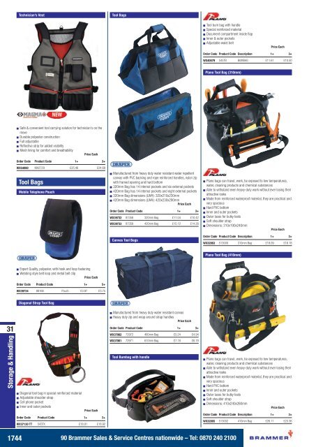 Plano 535tx Electricians Tool Pouch