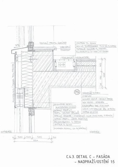 C. 1. TechnickÃ¡ zprÃ¡va - ÄVUT v Praze, Fakulta architektury