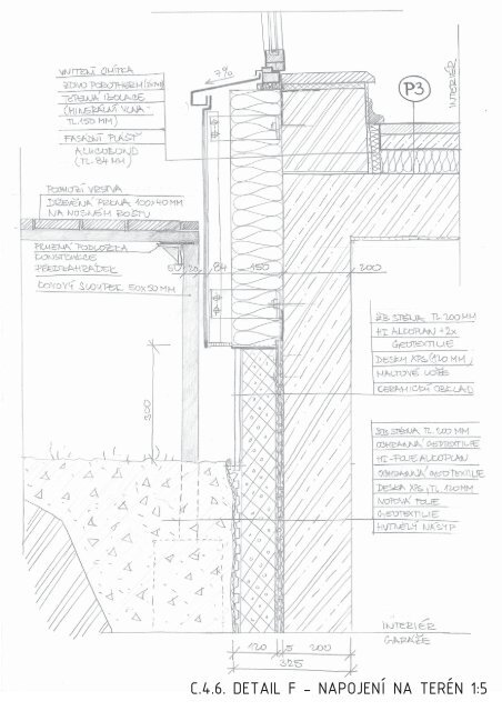 C. 1. TechnickÃ¡ zprÃ¡va - ÄVUT v Praze, Fakulta architektury