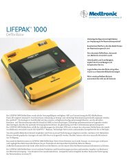 LIFEPAKÂ® 1000 - Heinz Stampfli AG