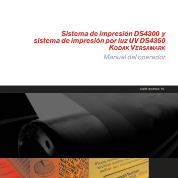 Sistema de impresión DS4300 y sistema de impresión por ... - Kodak