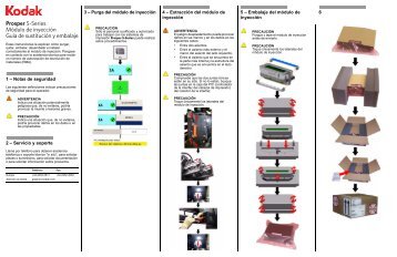 Prosper S-Series Módulo de inyección Guía de sustitución y ... - Kodak