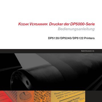 KODAK VERSAMARK Drucker der DP5000-Serie ...