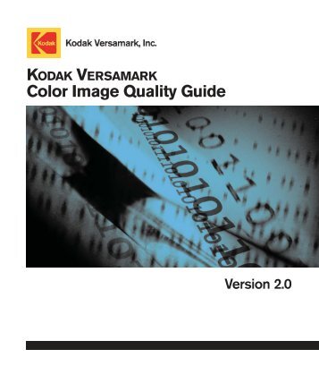 image quality guide.book - Kodak