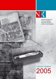 Výroční zpráva 2005 - Národní knihovna ČR