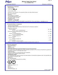 Material Safety Data Sheet - Spicers Canada