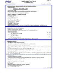 Material Safety Data Sheet - Spicers Canada