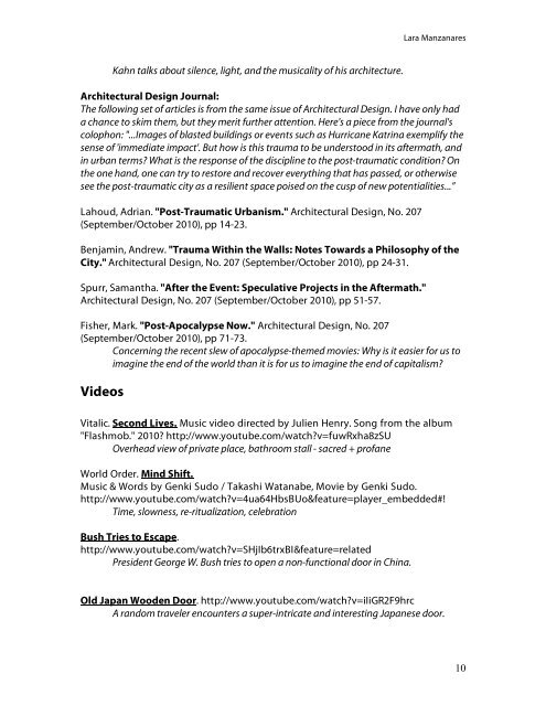 Download text-only Bibliography - California College of the Arts