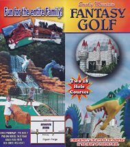 Fantasy Golf Pigeon Forge Brochure (865) 428-7079 - The Great ...