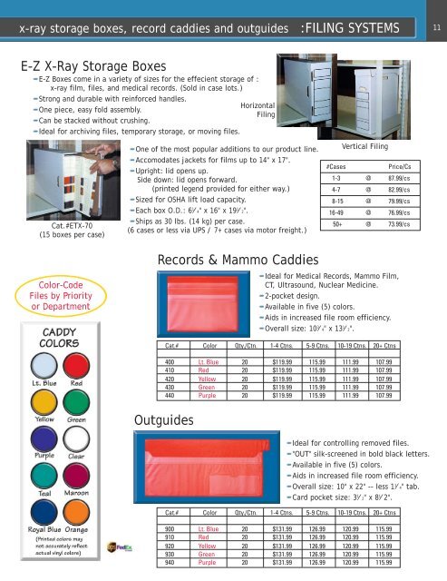 2005 Catalog (Page 1) - Custom X-Ray Digital Equipment