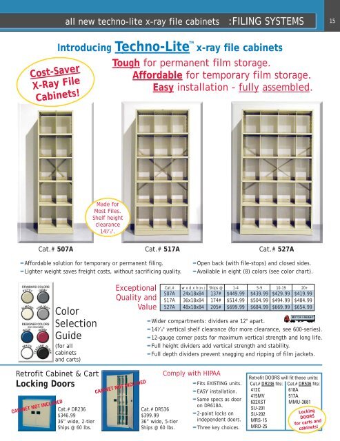 2005 Catalog (Page 1) - Custom X-Ray Digital Equipment