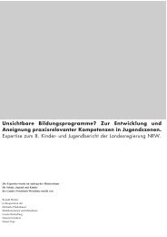 Unsichtbare Bildungsprogramme? Zur ... - Nordrhein-Westfalen direkt