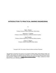 introduction to practical marine engineering - SNAME.org - Society ...