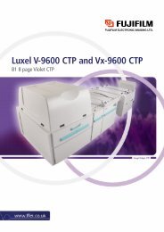 Luxel V-9600 CTP and Vx-9600 CTP