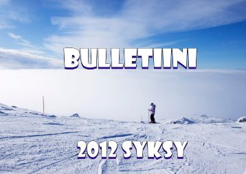 Bulletiini 2012.indd - Rauma