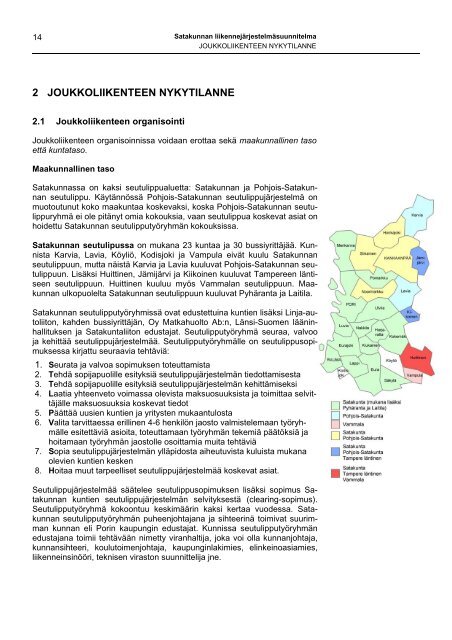 Satakunnan liikennejÃ¤rjestelmÃ¤suunnitelma - Rauma