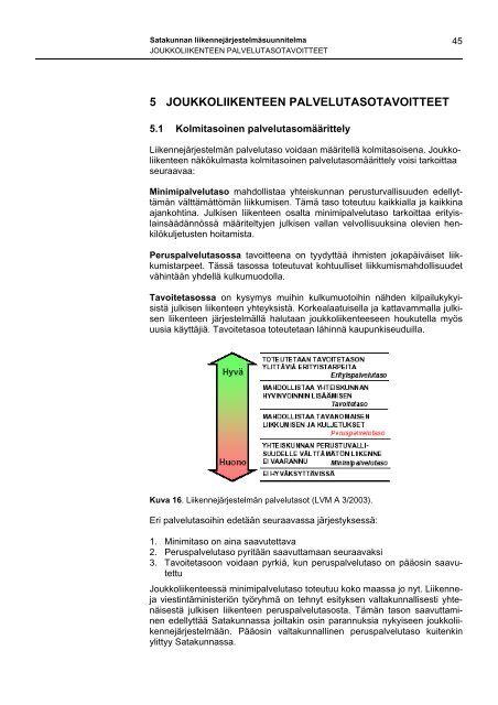 Satakunnan liikennejÃ¤rjestelmÃ¤suunnitelma - Rauma