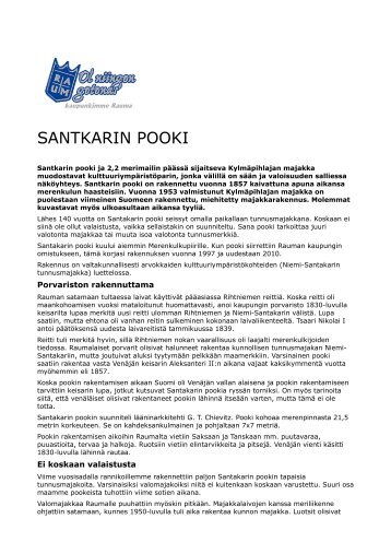 SANTKARIN POOKI - Rauma