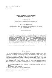 Local Discrete Symmetry and Quantum-Mechanical Hair - CiteSeerX