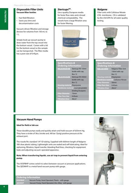 5. Filtration - Thermo Fisher