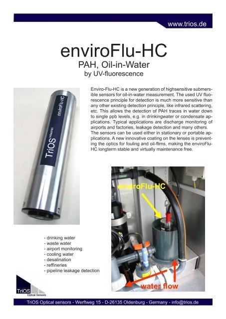 enviroFlu-HC PAH, Oil-in-Water - Thermo Fisher